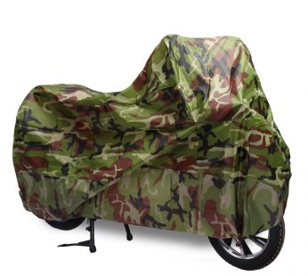 Camouflage Color Waterproof Motorcycle Rain Cover