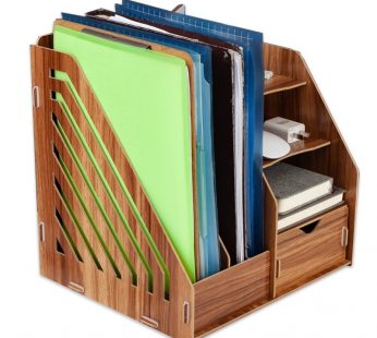 Files Organizer Book Holder Shelf Rack